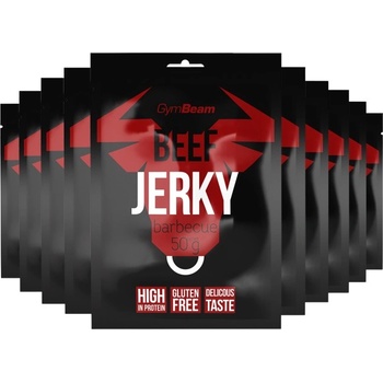 Image 1 of GymBeam Beef Jerky [10 x 50 грама] Барбекю