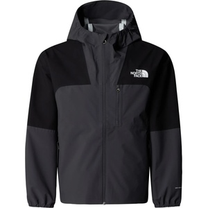 The North Face Детско водоустойчиво яке The North Face Kid's Teen Hike Packable Shell Waterproof jacket - TNF Black / Asphalt Grey - размер XXL (703-5340-0316)