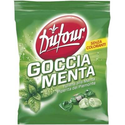 Dufour goccia menta mátové bonbony 150 g