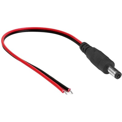 DeTech DC кабел DeTech, 5.5x2.1 M, 0.3m, Черен - 18369