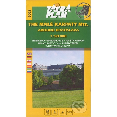 The Malé Karpaty Mts. Surroundings of Bratislavy 1:50 000