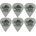 Dunlop 412R 1.50 Tortex 6 Перце за китара (412R150-6PACK-SET)