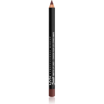 NYX Professional Makeup Suede Matte Lip Liner матиран молив за устни цвят 55 Cold Brew 1 гр