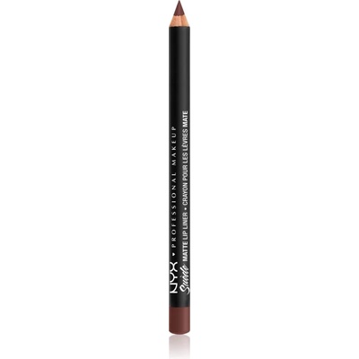 NYX Professional Makeup Suede Matte Lip Liner матиран молив за устни цвят 55 Cold Brew 1 гр