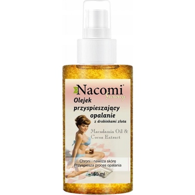 Nacomi Sunny hydratační olej urychlující opalování 150 ml