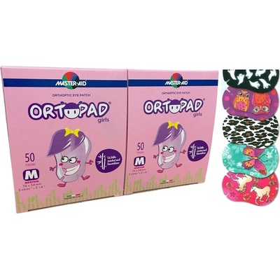 Ortopad Girls with natural bamboo 100 ks s uplatněním ePoukazu Junior