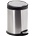 HORECANO G-Кош с педал 12L инокс с черен кант Ø29xh39.5cm (11606-003) (018568)