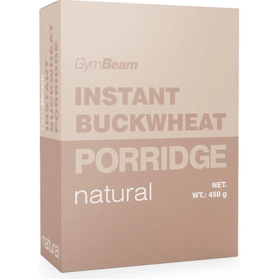 GymBeam Instantní pohanková kaše jahoda 450 g