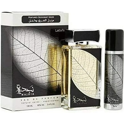 Lattafa Perfumes Najdia Darčeková sada unisex EDP 100 ml a deospray 50 ml