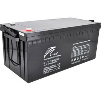 Литиево йонна LiFePO4 Батерия за соларни системи LFP12.8V200AH 12V / 200Ah -522/ 240 /219 mm F12/M8 RITAR (RITAR-LFP-12.8V-200AH)