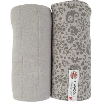Lodger Swaddler Flower Tribe 2balení Mist