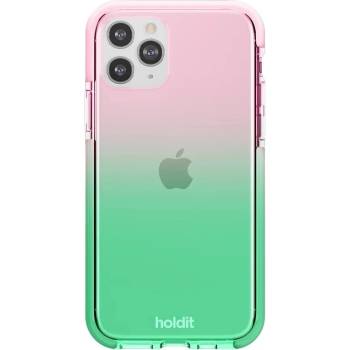 Holdit Калъф Holdit - SeeThru, iPhone 11 Pro, Grass green/Bright Pink (7330985154355)