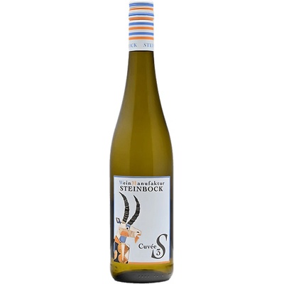 Steinbock Cuvee 3 S 2023 biele 2023 12% 0,75 l (čistá fľaša)