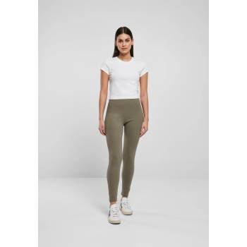 Urban Classics Дамски клин в цвят маслина Urban Classics Ladies High Waist LeggingsUB-TB2633-00176 - Маслина, размер 4XL