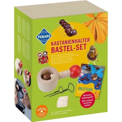 Pebaro Sada na tvoření z kaštanů s vrtáky a návodem