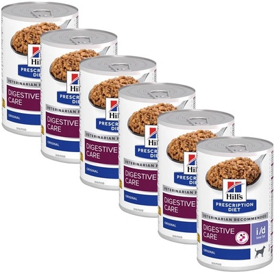 Hill's Hill s Prescription Diet i/d Low Fat Грижа за храносмилането консерви за кучета 6 x 360 г