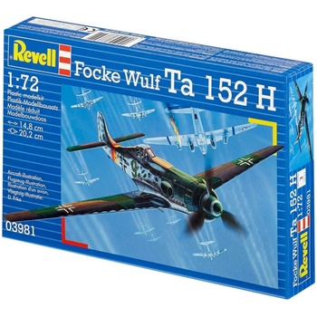 Revell Model Kit Plastic plane 03981 Focke Wulf Ta 152 H 1:72