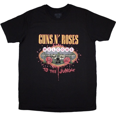 Guns N' Roses Welcome to the Jungle Black M Дамски Риза (GNRTS28LB02)