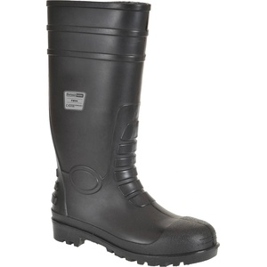 Portwest steelite safety wellington s4 fw94 / Предпазни ботуши s4 - черни 47 (fw94bkr47)