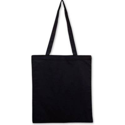 Bavlněná taška černá 135 gr - 380x420 mm (38x42 cm)