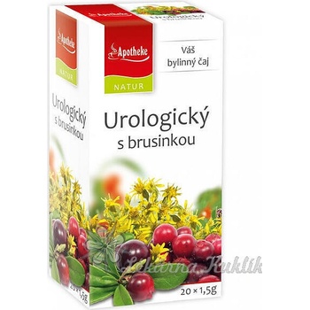 Apotheke Natur urologický s brusinkou čaj 20 x 1,5 g