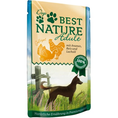 Best Nature Adult Dog drůbež & ananas 12 x 150 g