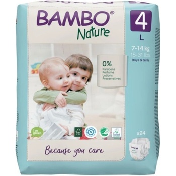 Abena Bambo Nature 4 7-kg 14 ks