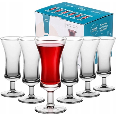 Design Skleničky na likér Altom Diamond 6 x 50 ml
