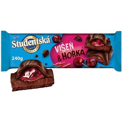 ORION ŠTUDENTSKÁ PEČAŤ višňa & horká 240 g