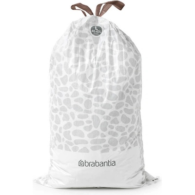 Brabantia Торба за кош Brabantia PerfectFit FlatBack+/Touch 1005574, Размер L, 40-45 л, 20 броя, Бял (1005574)
