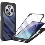 Techsuit Калъф за Xiaomi Redmi 14C / Poco C75 + Протектор - ColorVerse 360 Series - Черен (KF2338677)