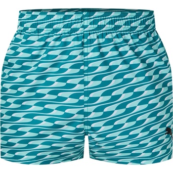 PUMA Бански гащета Puma Men's Wave 5 Swim Shorts - Teal Mint Combo