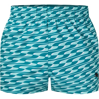 PUMA Бански гащета Puma Men's Wave 5 Swim Shorts - Teal Mint Combo
