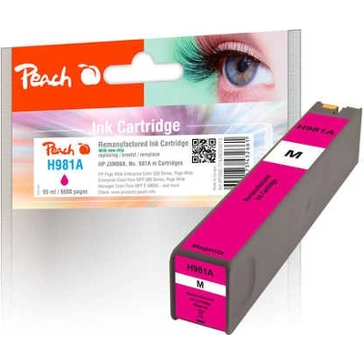 Peach HP PI300-774 | č 981A (J3M69A) - purpurová (magenta), REM – Hledejceny.cz