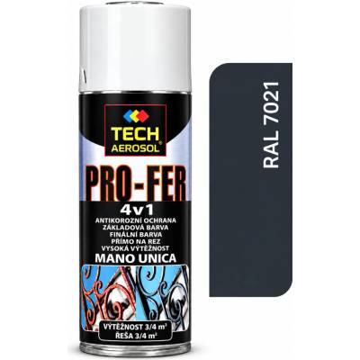 Pro-Tech Pro-Fer 4v1 Sprej na hrdzu 400 ml sivá antika