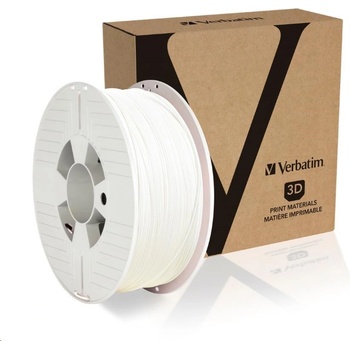 Verbatim 55315 3D Филамент, PLA, 1, 75mm, 1000g, 335m, бял (55315)