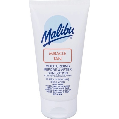 Malibu Miracle Tan Moisturising Before & After Sun Lotion mléko po opalování 150 ml – Zboží Dáma