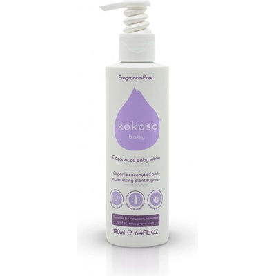 KOKOSO Baby mlieko telové S parfumáciou 190 ml