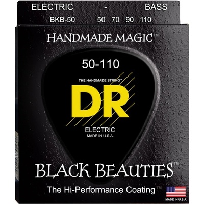 DR Strings EXBK-50 Black Beauties