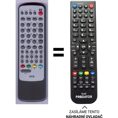 Dálkový ovladač Predátor Samsung DVD-M105 – Hledejceny.cz
