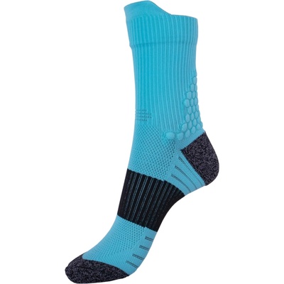 Runto Športové ponožky RUN SOCKS 1P tyrkysová čierna