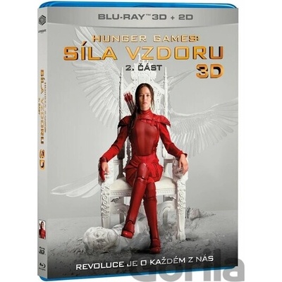 Hunger Games Síla vzdoru 2.část 3D BD