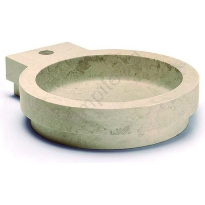 Bathco 00338 - Мивка за плот ICONO 40x45 cm камък/бежово (BO0018)