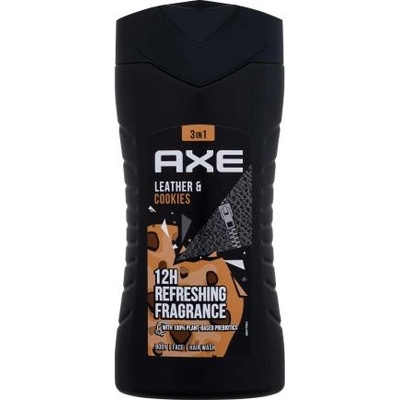 AXE Leather & Cookies Душ гел 250 ml за мъже