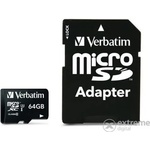 Verbatim microSDXC Pro 64GB UHS-I/C10/U3 47042/MVMS64GP