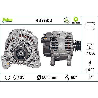 Generátor VALEO 437502