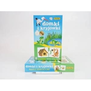 adamigo Educational Puzzle - Cottages and Hideouts