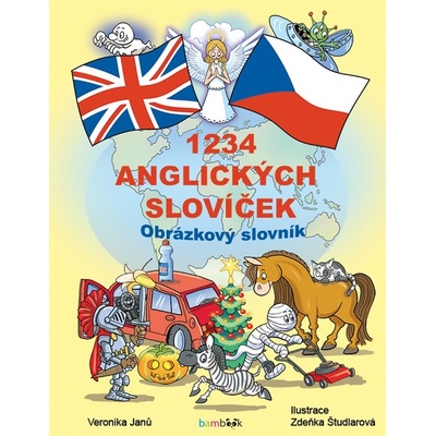 1234 anglických slovíček - Obrázkový slovník pro děti