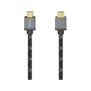 Hama Кабел HAMA Ultra HD HDMI мъжко HDMI мъжко 8K 48GBs метал 1м, HAMA-205238