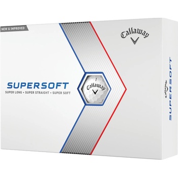 Callaway Supersoft White 23, biele 3 ks,